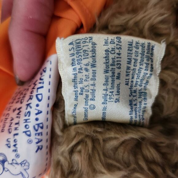 Build A Bear 19 inch Bunny Plush with Three Piece Cheer Outfit - Picture 9 of 11